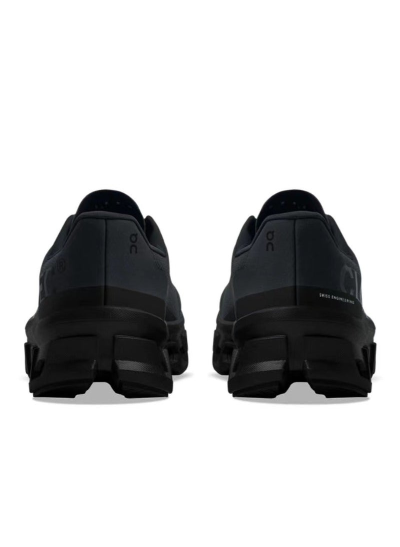 ON Cloudmonster Casual Shoes Pure Black - Image 4
