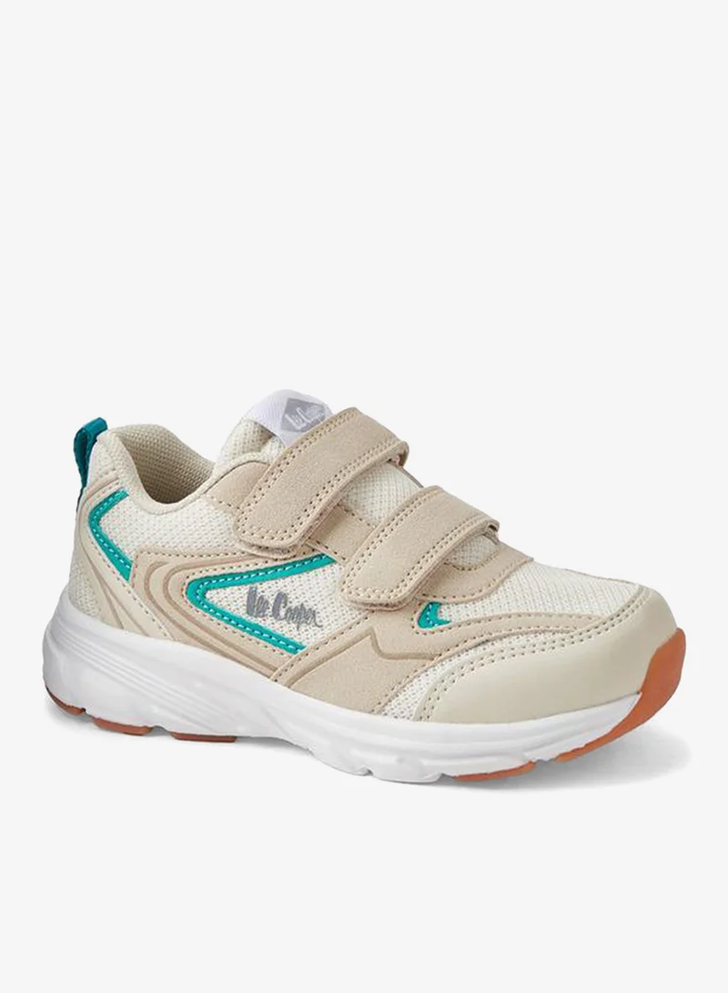 لي كوبر Boys Hook & Loop Ankle School Sneakers