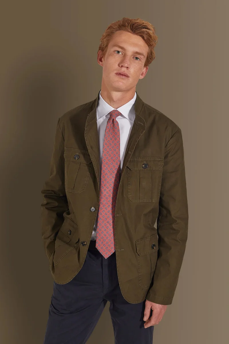 Unlined sahariana - Military
