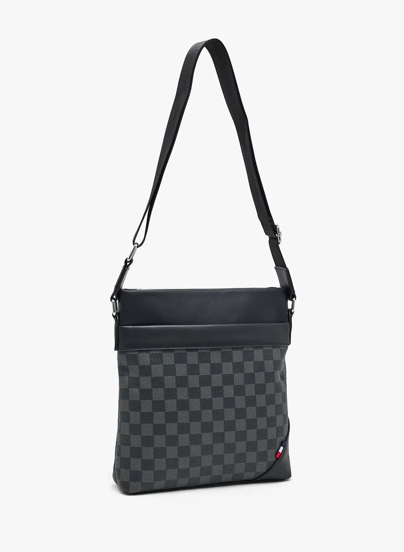 Robert Wood Casual Printed Crossbody Mesenger Bag
