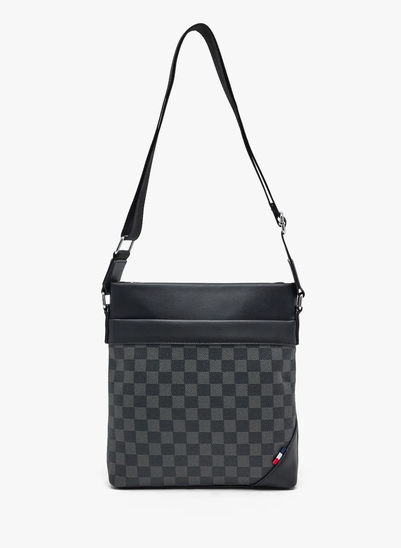 Robert Wood Casual Printed Crossbody Mesenger Bag