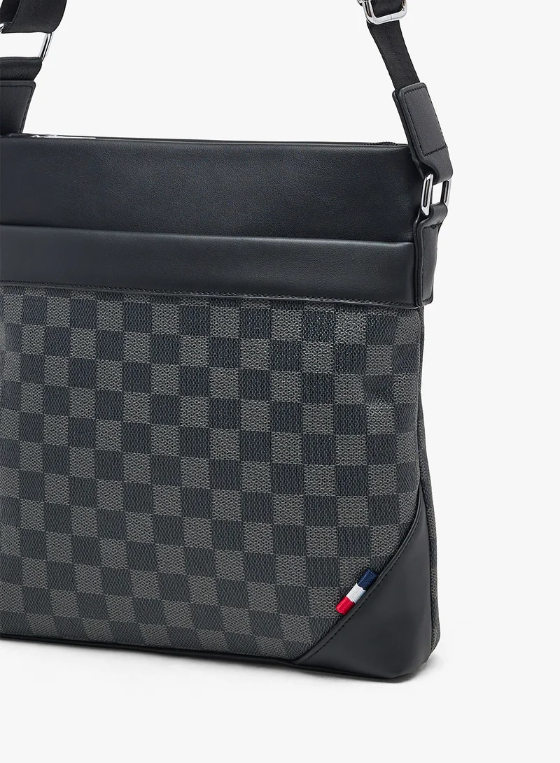 Robert Wood Casual Printed Crossbody Mesenger Bag