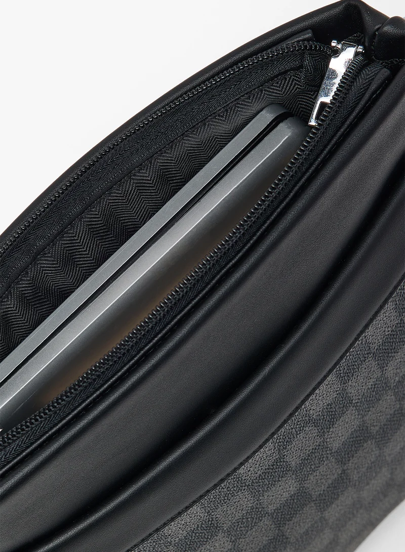 Robert Wood Casual Printed Crossbody Mesenger Bag