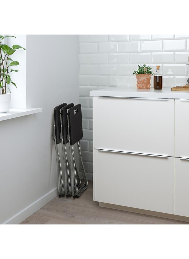 Zaboon Folding stool, black - Image 2