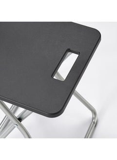 Zaboon Folding stool, black  - Image 4