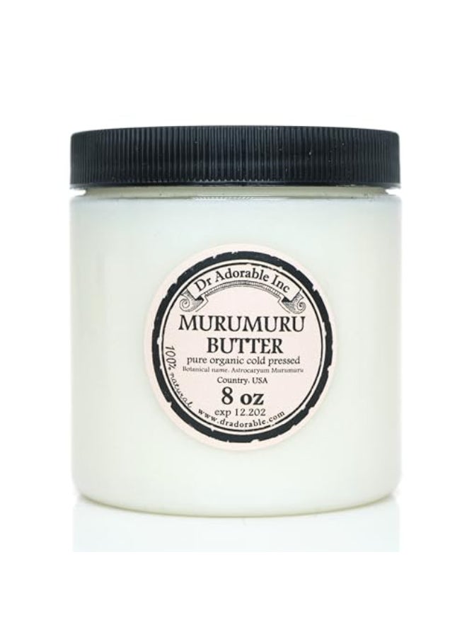 Dr. Adorable Dr Adorable 8 oz Murumuru Butter Refined Pure Natural Organic Cold Pressed Body Butter Lotion Soap Making - Image 1