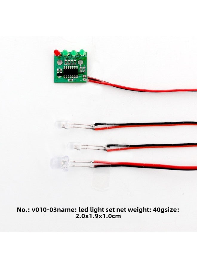 Three Warehouse Nest Fishing Bait Toy Boat Original Accessories Model Steering Gear Motor Indicator Light-Specifications:V020-08 Lens Assembly  - Image 5