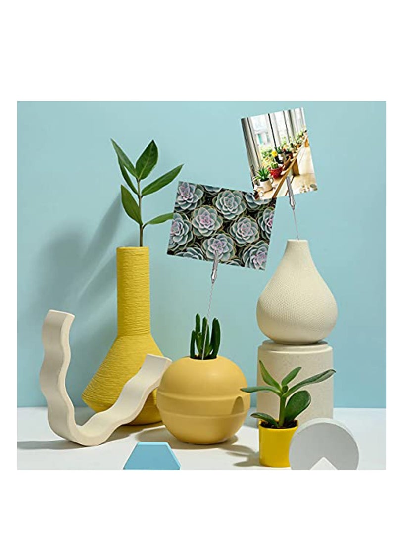 Metal Wire Alligator Clips 40 PCS Long-Tailed Alligator Clamp Photo Clip Holder Alligator Clips for Crafts DIY Card Photo Memo Clip Holder - Image 3