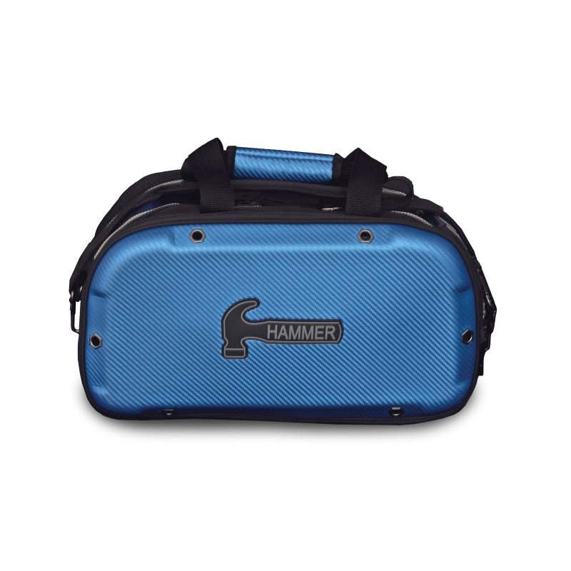 Hammer Carbon Shield Double Tote Bowling Bag - Blue - Image 3