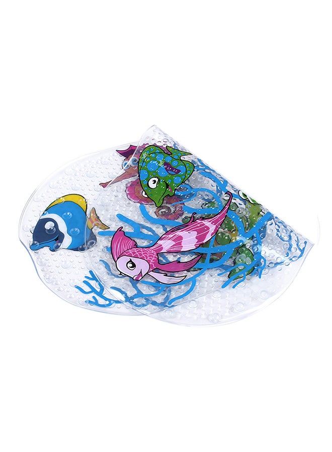 Cartoon Printed Bath Rug Multicolour 71x37centimeter  - Image 2