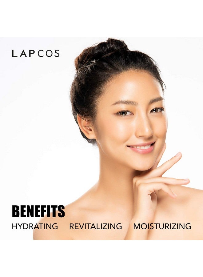 لابكوس قناع حمض الهيالورونيك، قناع مرطب يومي للوجه، يحمي البشرة ويغذيها، المفضل لدى خبراء التجميل الكوريين، عبوة من 5 قطع - Image 2