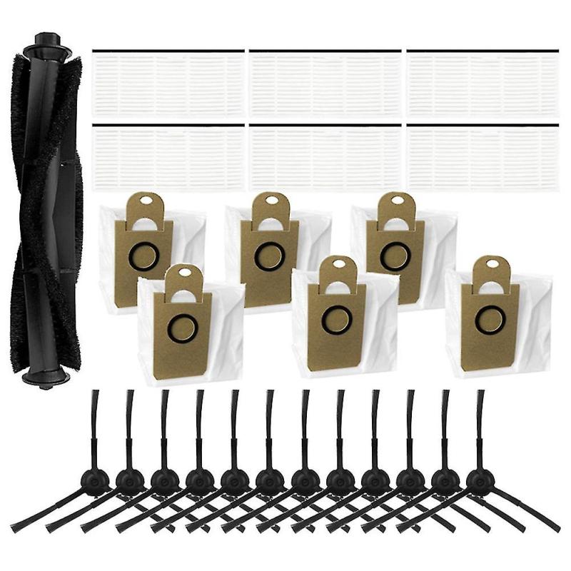 Roller Brushes: 2 Pack Plastic Sturdy Accessories - Premium Durable Construction for Original Equipment Replacement, Long Service Life for Machine Performance Maintenance - Image 1
