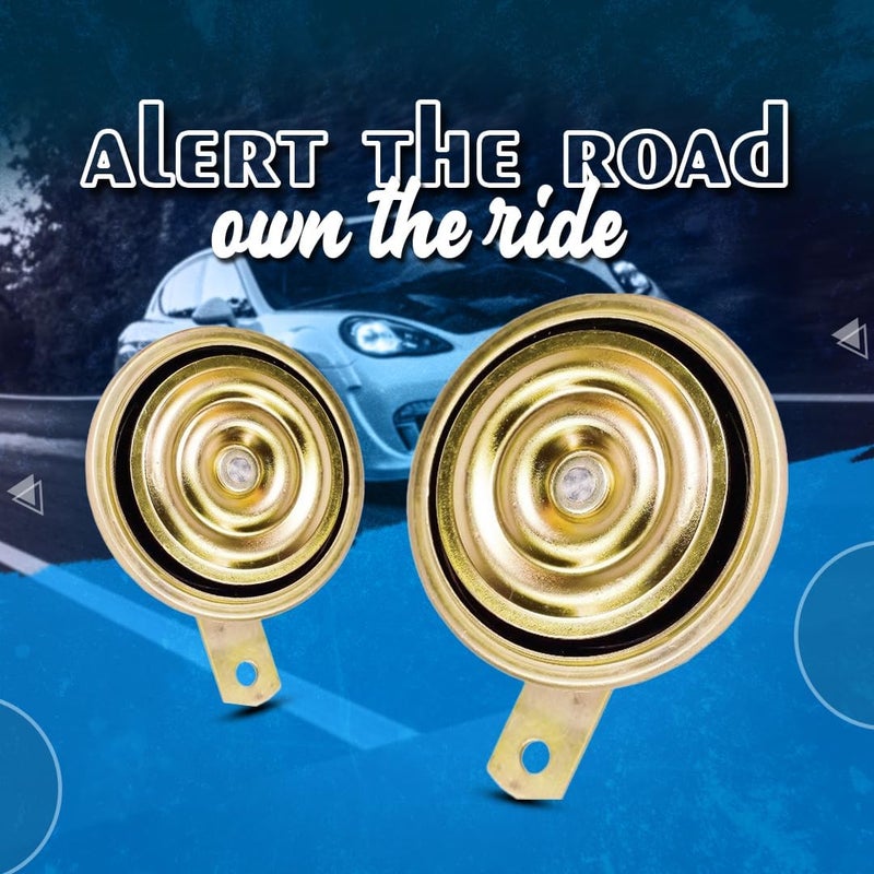 Uno Minda 840133 D95 12V Horn (Set Of 2) for all vehicles Easy store & transit build - Image 4