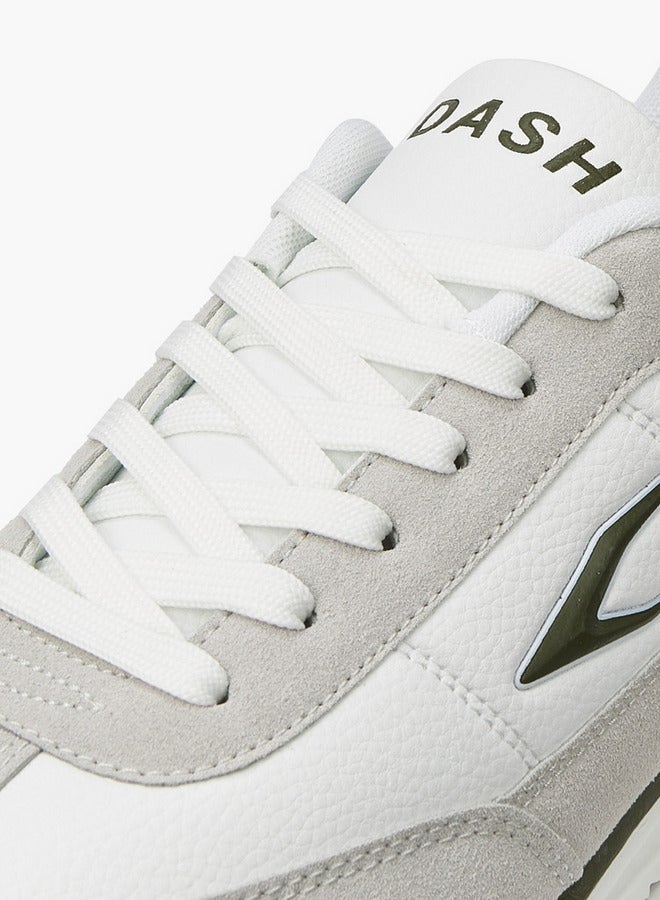 Dash Panelled Lace-Up Sneakers - Image 5