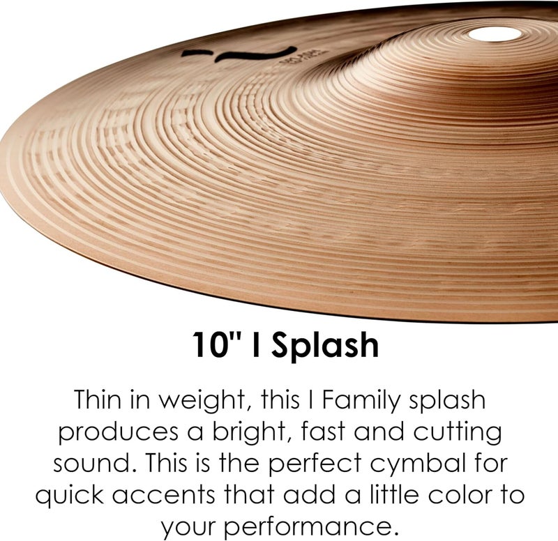 Zildjian صنج زيلجيان I فاميلي سيريز 10 بوصة - Image 3