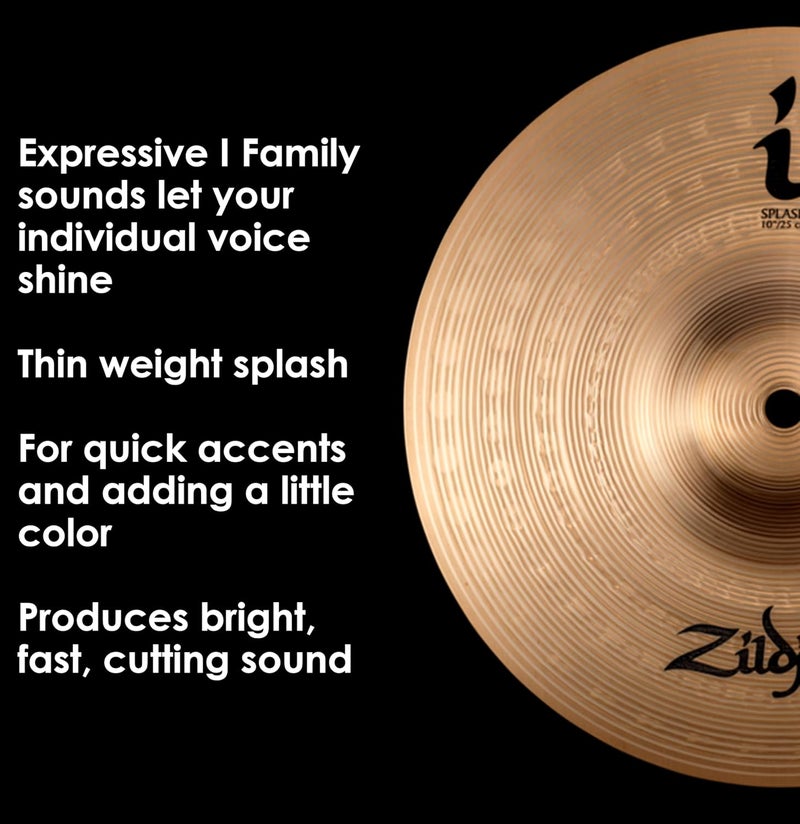 Zildjian صنج زيلجيان I فاميلي سيريز 10 بوصة - Image 4
