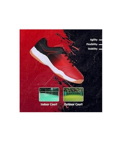 Nivia HY-COURT 2.0 BADMINTON SHOE | 1190RD06 |Material : Rubber |UK 6  - Image 4