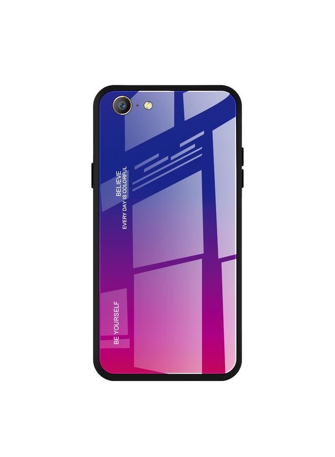 S-TOP Case For OPPO A57 / A39 Gradient Color Glass Case - Image 1