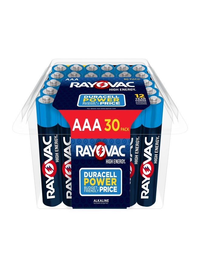 Rayovac High Energy AAA Batteries (30 Pack), Alkaline Triple A Batteries - Image 1