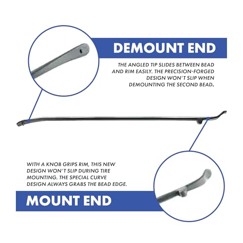 Ken-Tool 34645 Mt and Demount Iron, 37In, 3/4 in STK , black, One Size - Image 2