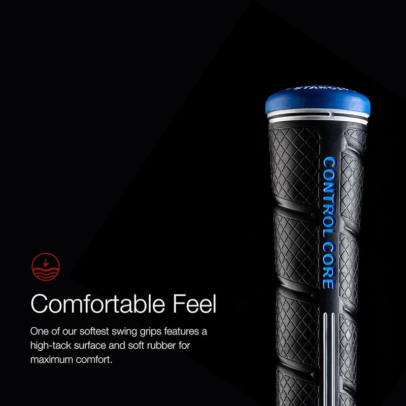 Golf Pride CP2 Wrap Golf Club Grip - Classic Wrap Grip with High-Tack Soft Rubber for Comfort & Control - Less Tension & More Power with Plus4 Technology - Image 2