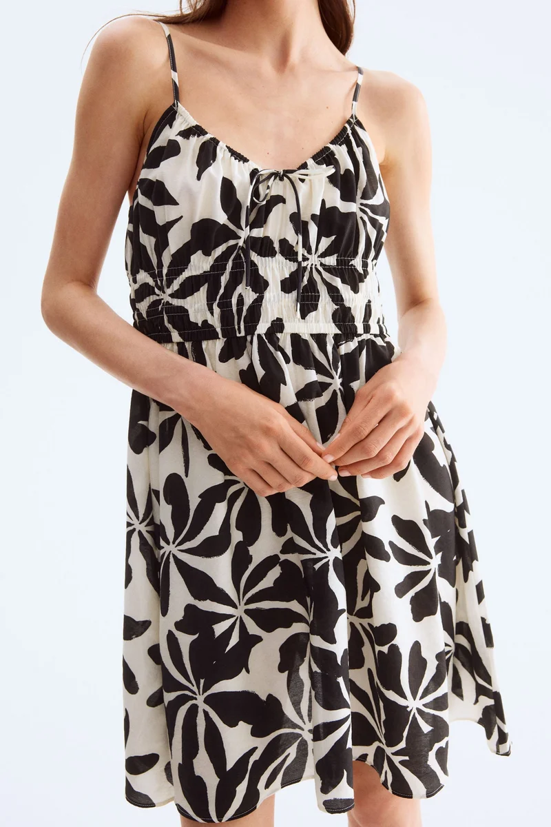 H&M Smocked strappy dress