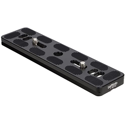 Leftfoto Quick Release Plate,150mm Universal Camera QR Plate,Quick Shoe Plates with Two 1/4" Screw Fits Arca Swiss Standard Clamp for DSLR Camera Tripod Ballhead - Image 2