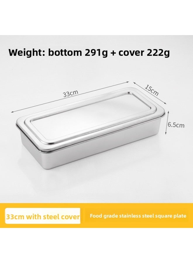 Special Square Stainless Steel Box For Tiramisu Mold Baking Tray Mousse Cake Box Tray With Lid Baking Tools