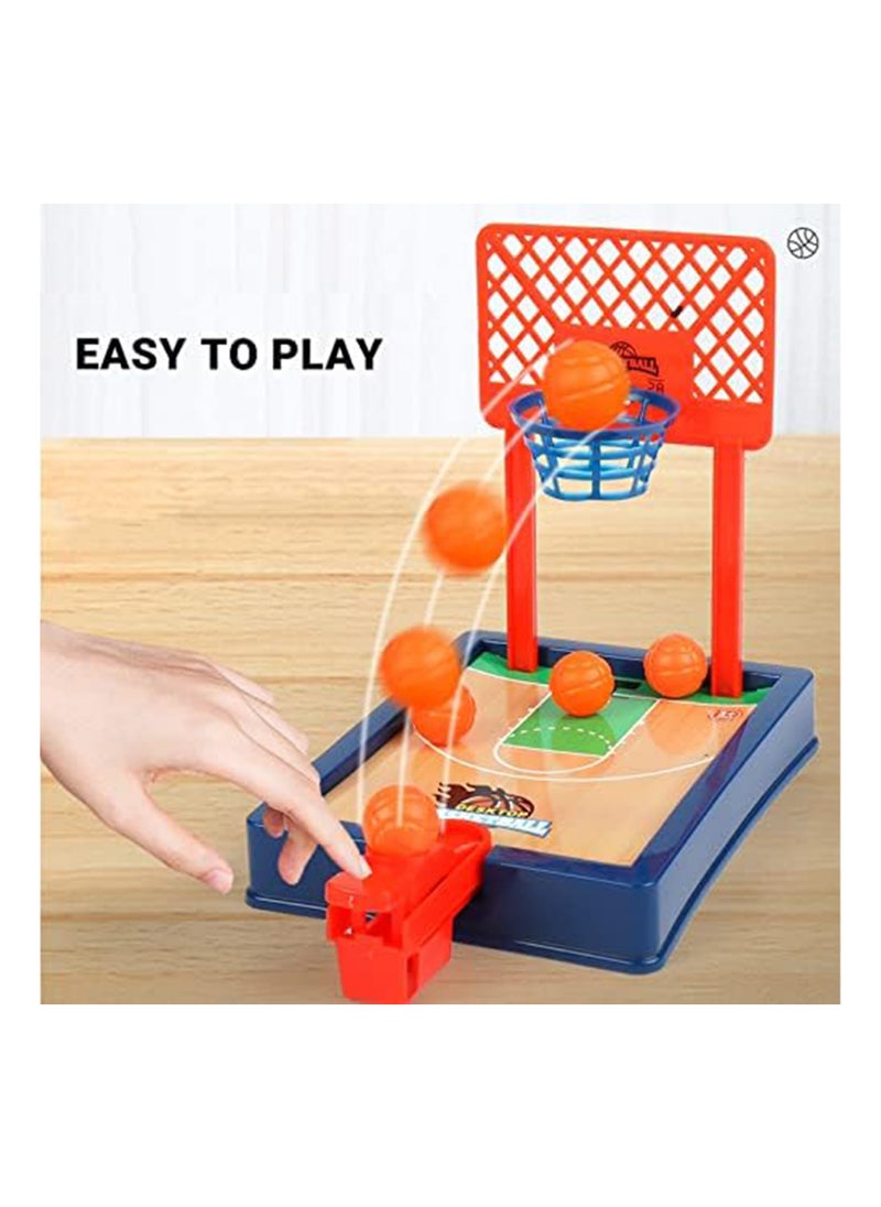 SYOSI 6 Pack Mini Basketball Game, Fun Goodie Bag Stuffers, Basketball Party Favors, Mini Basketball Game, Carnival Games, Classic Arcade Tabletop Basketball Games, Anti-Stress Novelty Toys  - Image 5