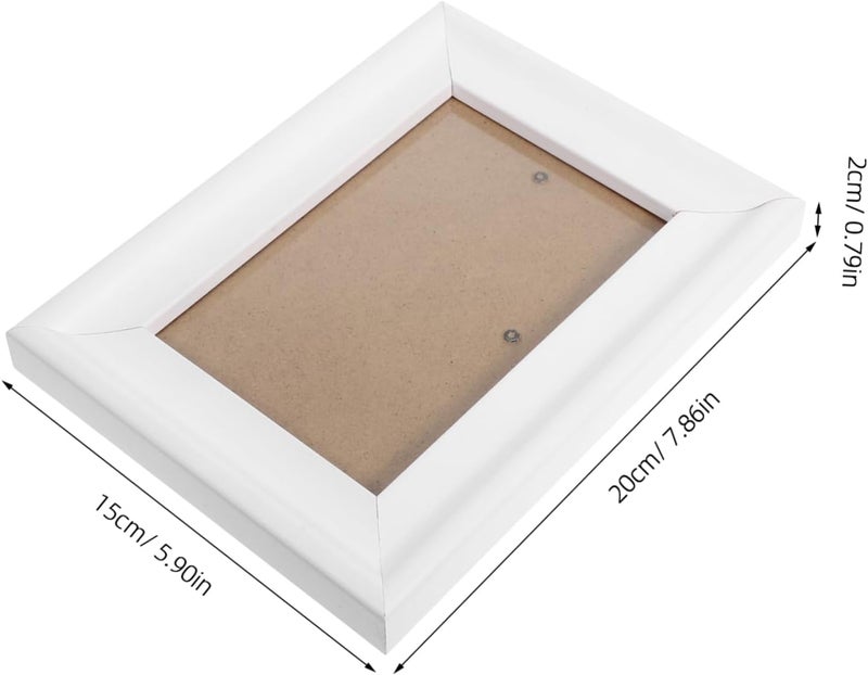 Rustic Solid Wood Photo Frame Family Picture Holder for Desk Elegant Display for Home Decor and Cherished Memories - Image 2