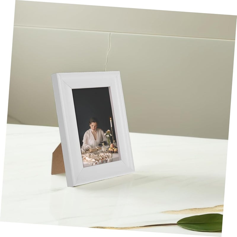 Rustic Solid Wood Photo Frame Family Picture Holder for Desk Elegant Display for Home Decor and Cherished Memories - Image 5