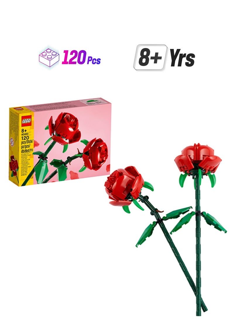 LEGO Roses 40460 Building Kit (120) Pieces  - Image 1