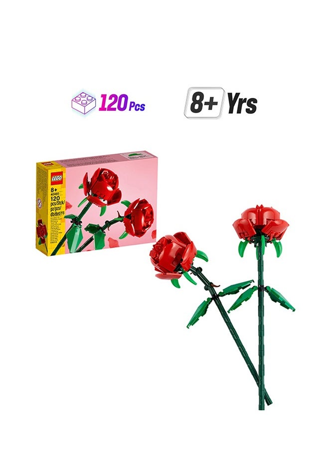 LEGO Roses 40460 Building Kit (120) Pieces  - Image 1