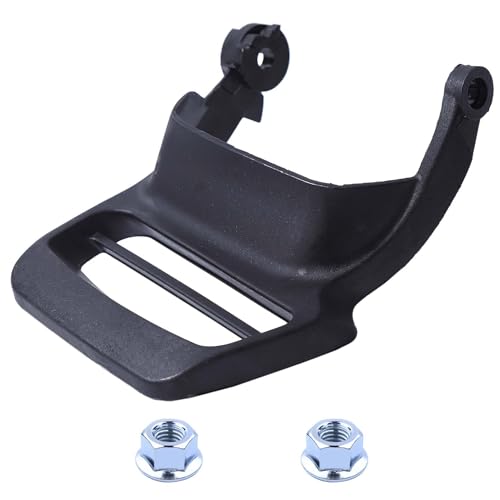 Hyceker 435 440 Chain Brake Handle Assembly For Husqvarna 435 440 435e II 440e Chainsaw Front Handle Guard with Bar Nut 544251501 Fits Husqvarna 435 440 Xtorq Chainsaw Chain Brake Lever Hand Guard - Image 1
