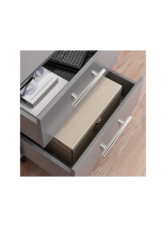 promass 5 Inch Cabinet Pulls Stainless Steel Handles Round Rod Handles Kitchen Handles for Cabinets and Drawers 5 InchLength, 3 Inch Hole Center (30) - Image 2