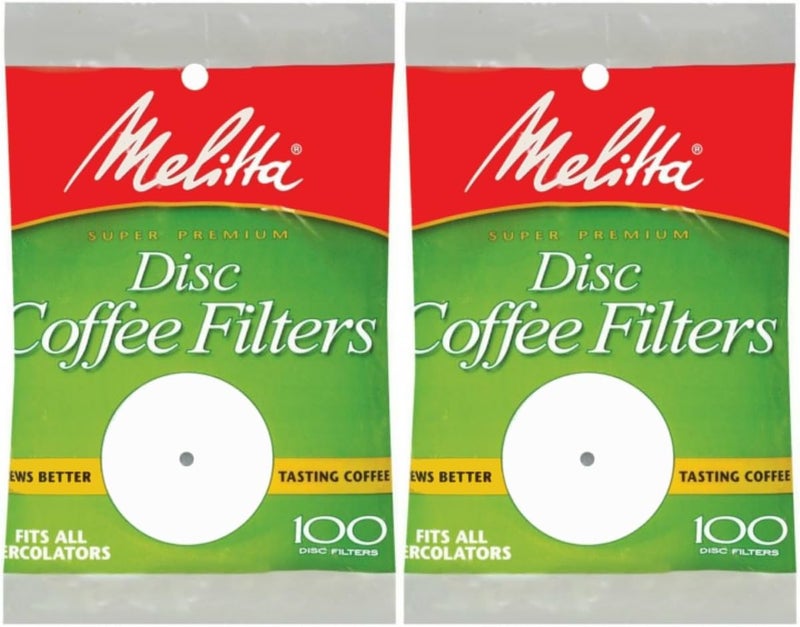 Melitta Melitta 35 Inch White Disc Coffee Filters Pack of 2 - Image 1