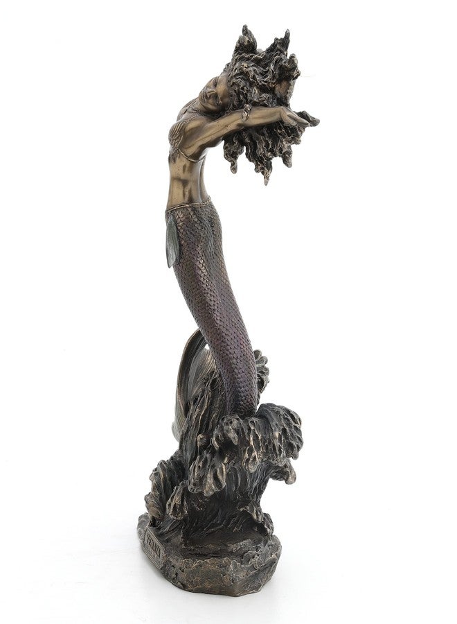 Unicorn Studio Yemaya Mother of All and Goddess of The Ocean Figurine Cold Cast Resin Bronze Finish - Image 3