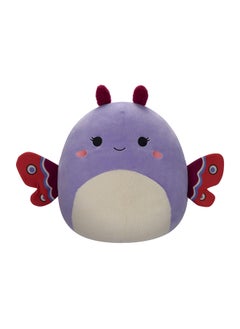 Squishmallows 14 inch Large Plush Sandrine Lavender Moth  Officially Licensed Kellytoy Plush Toy Colorful Soft Gift for Kids Girls & Boys Washable Squishy Stuff Toy Multicolor All Age  - Image 1