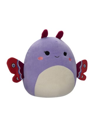 14 inch Large Plush Sandrine Lavender Moth  Officially Licensed Kellytoy Plush Toy Colorful Soft Gift for Kids Girls & Boys Washable Squishy Stuff Toy Multicolor All Age - view 2