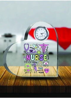 PRINTSHOP4ME Celebrate International Nurse's Day with a Heartfelt Gift - Crystal Table Centerpiece Gift for Nurses - Appreciation Gifts for Nurse - Perfect for Medical Professionals, Nursing Students  - Image 2