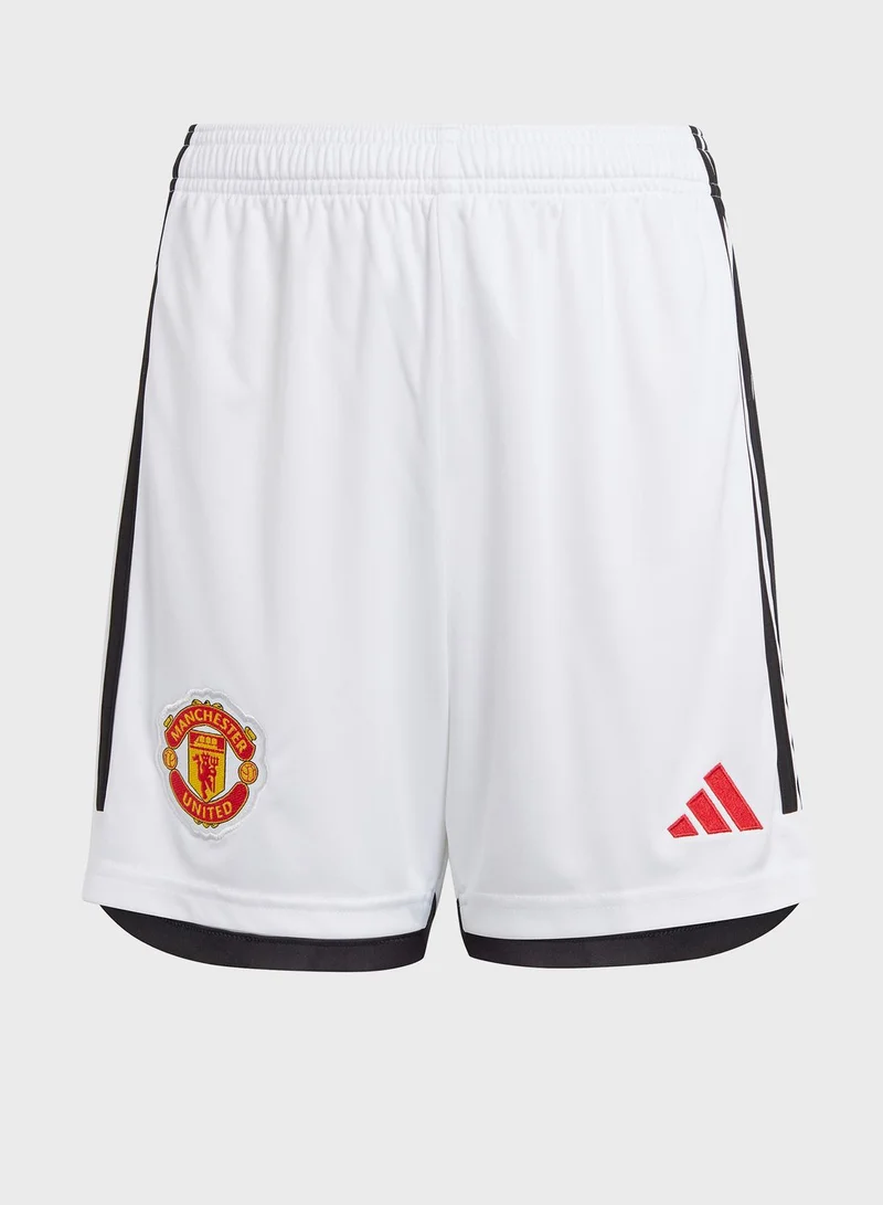 Adidas Manchester United 23/24 Home Shorts Kids
