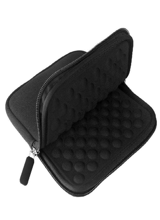 Lacdo Lacdo Shockproof External CD DVD Hard Drive Sleeve Storage Pouch Bag for Burner Player Writer Blu-Ray BlueFire/Asus/LG/Dell/Asus/Pioneer/HP/VersionTech Neoprene Portable Protective Carrying Case,Black  - Image 2