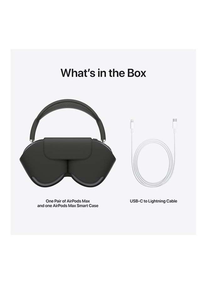 haleemy - AirPods Max Inspired Bluetooth Over-Ear Active Noise Cancellation Headphones - Space Gray - Image 1