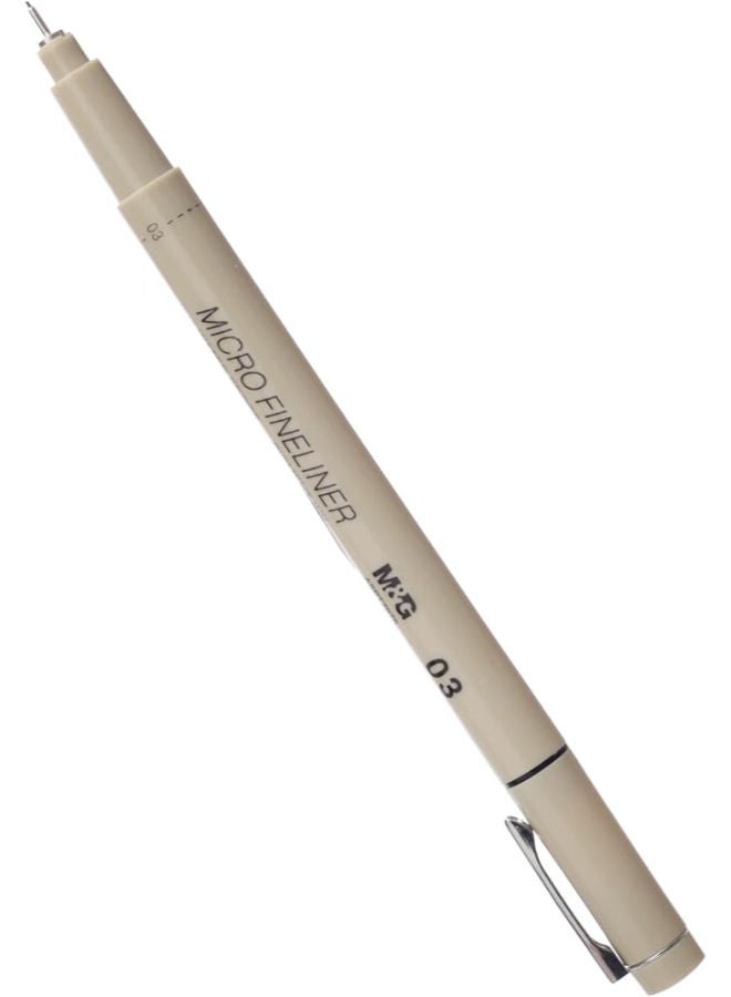 M&G Micro Fineliner Pen, 3mm Fine Tip for Precise Drawing and Detailed Sketches - Image 3