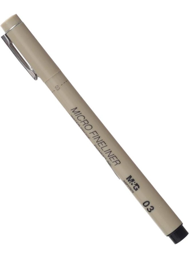 M&G Micro Fineliner Pen, 3mm Fine Tip for Precise Drawing and Detailed Sketches - Image 2