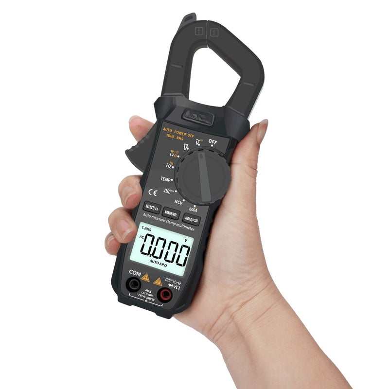 WinAPEX Portable Pocket Multimeter 6000 Counts True RMS Digital Clamp Meter with Square Wave Output - Image 5