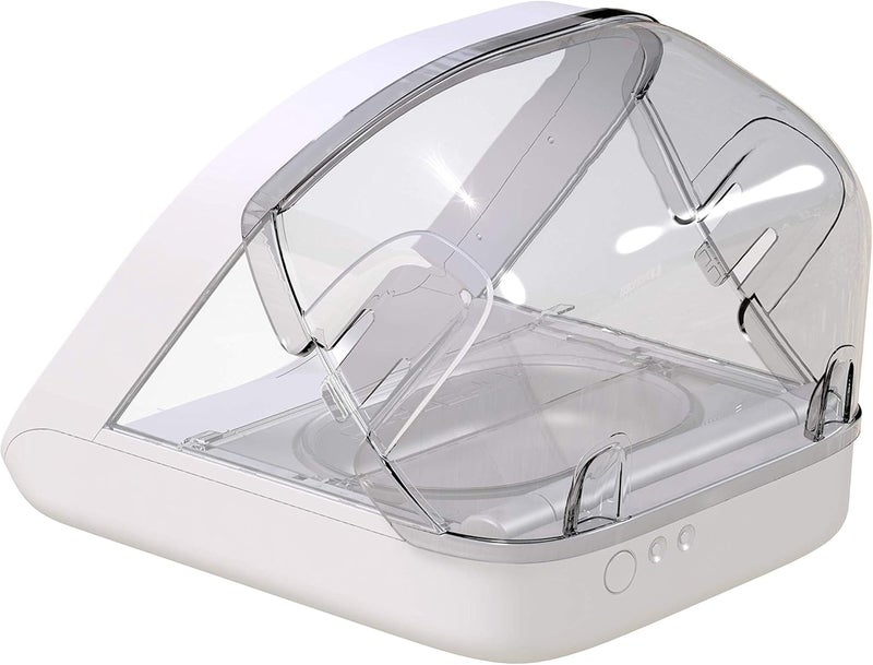 Sure Petcare - SureFeed Feeder Rear Cover - Only Needed to Help Ensure Persistent Pets Can't Access Food from The Rear of The Microchip Pet Feeder While The lid is Open.