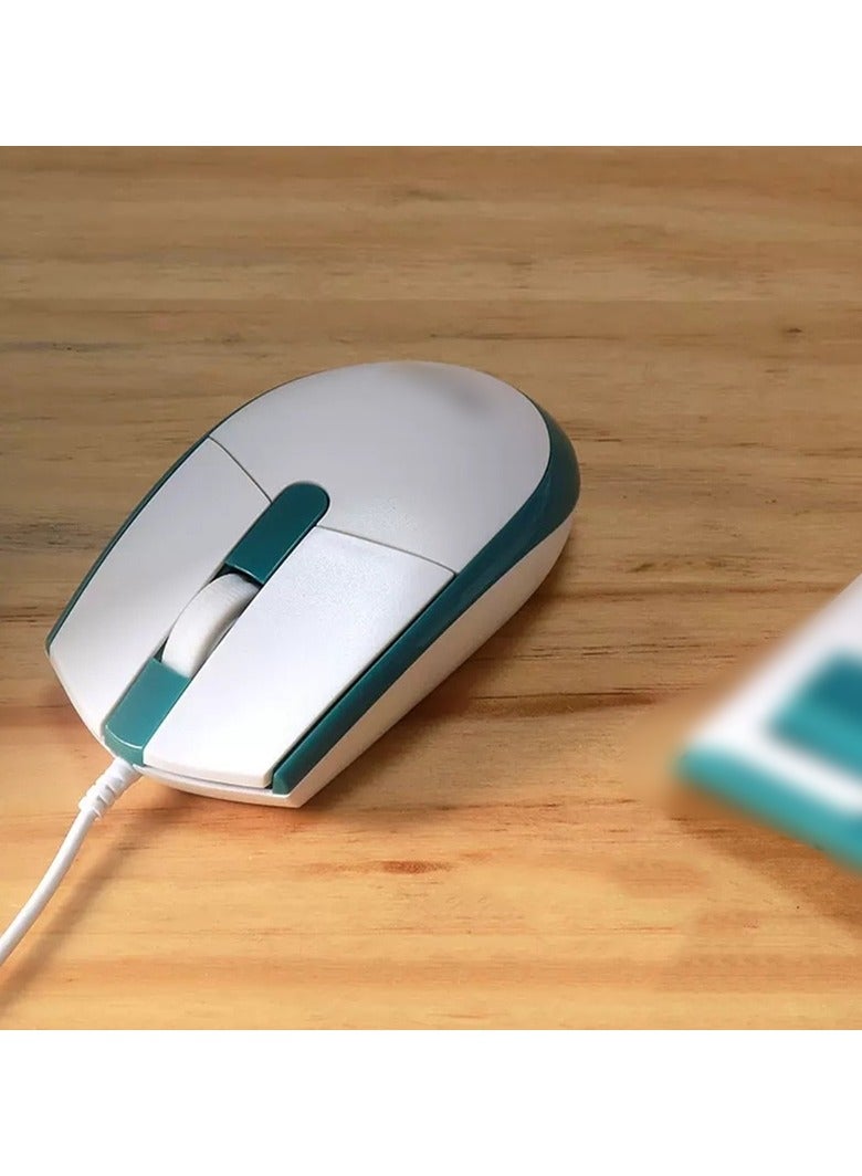 EBMINI New Silent USB Interface Wired Mouse