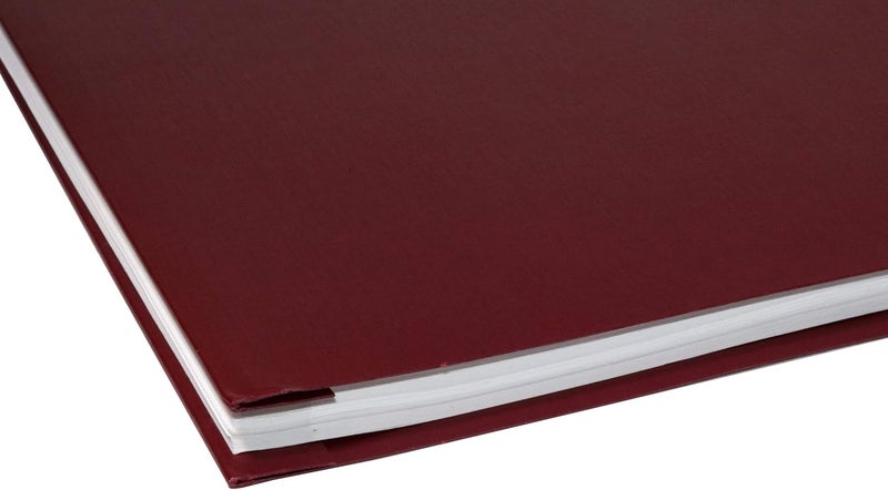 Ruby Paulina 11x17 Pressboard Report Cover Binder with Metal Fastener. Large Format Document, Heavy-Duty 11x17 Folder for Paper Storage - Tattoo or Artwork Portfolio and Tabloid Binder for Blueprints - Aggie - Image 2