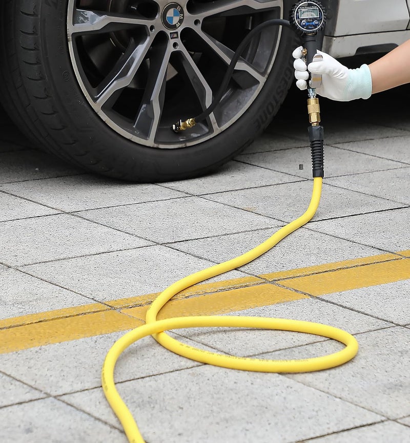 YOTOO 3/8-Inch by 50-Feet Hybrid Air Hose - 300 PSI Heavy Duty, Kink Resistant, All-Weather Flexibility - Image 5
